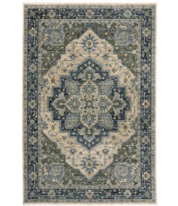Oriental Weavers ABERDEEN Blue 51G 7ft.10in. Round Rug