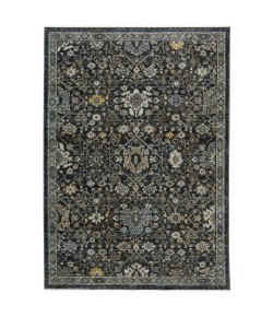 Oriental Weavers Aberdeen 533K1 Blue/ Blue Area Rug 5 ft. 3 in. X 7 ft. 6 in. Rectangle