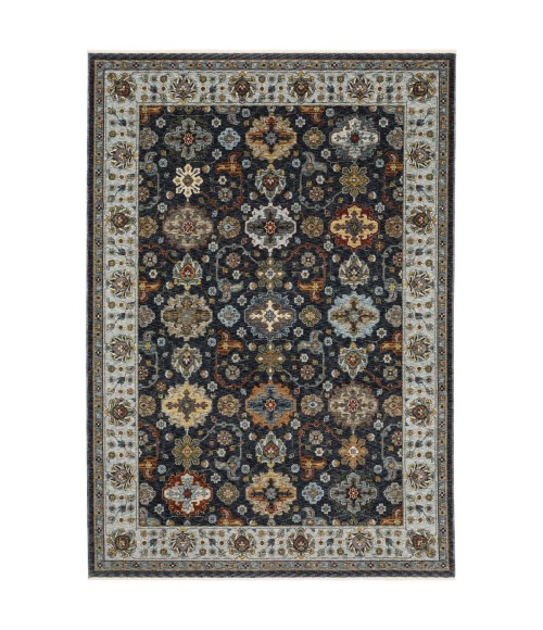 Oriental Weavers Area Rug Aberdeen 561B1 Blue 7'10" X 10'10"