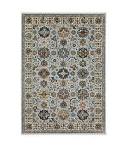 Oriental Weavers Aberdeen 561W1 Blue/ Ivory Area Rug 3 ft. 3 in. X 5 ft. Rectangle