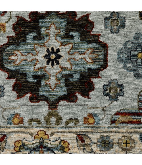 Aberdeen Area Rug Oriental Weavers Area Rug Aberdeen 561W1 Blue 3' 3" X 5'