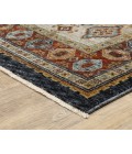 Oriental Weavers Area Rug Aberdeen 005W1 Blue 9'10" X 12'10"