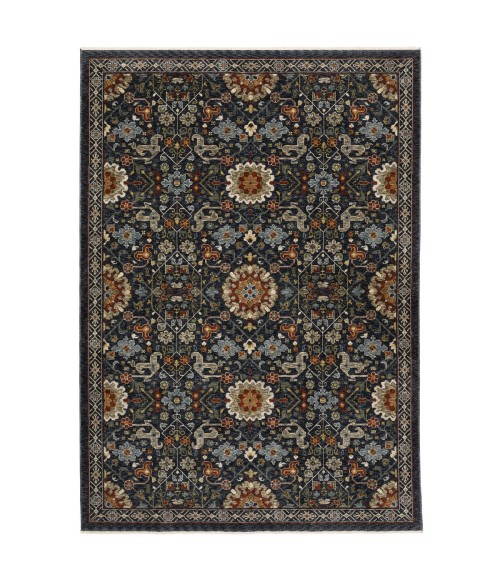 Oriental Weavers Area Rug Aberdeen 006B1 Blue 7'10" X 10'10"