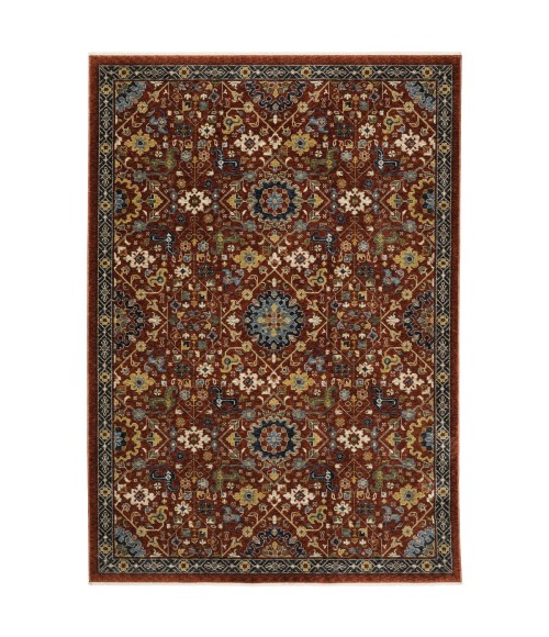 Oriental Weavers Area Rug Aberdeen 006R1 Red 9'10" X 12'10"