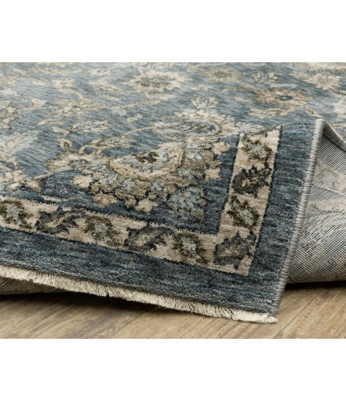 Oriental Weavers Aberdeen Rug Oriental Weavers ABERDEEN 70h Blue/Beige Rug 5'3X7'6