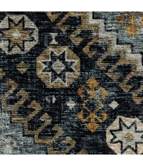 Oriental Weavers Area Rug Aberdeen 7150B Blue 9'10" X 12'10"