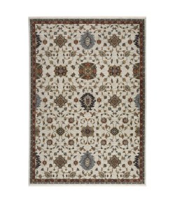 Oriental Weavers Aberdeen 751W1 Ivory/ Multi Area Rug 5 ft. 3 in. X 7 ft. 6 in. Rectangle