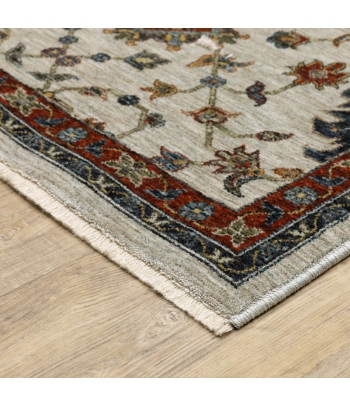 Oriental Weavers Area Rug Aberdeen 751W1 Ivory 7'10" X 10'10"