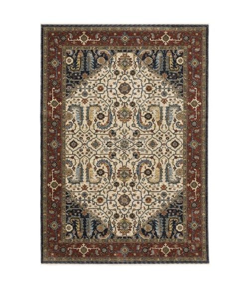 Oriental Weavers Area Rug Aberdeen 752W1 Ivory 9'10" X 12'10"
