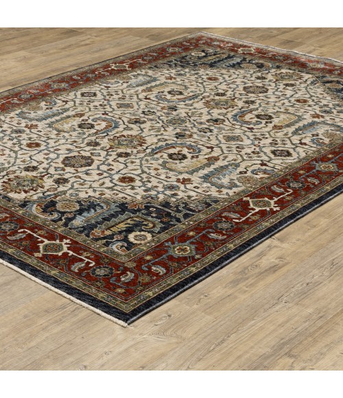 Oriental Weavers Area Rug Aberdeen 752W1 Ivory 3' 3" X  5'