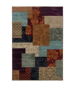 Oriental Weavers Adrienne 4198A Multi/ Multi Area Rug 3 ft. 10 in. X 5 ft. 5 in. Rectangle