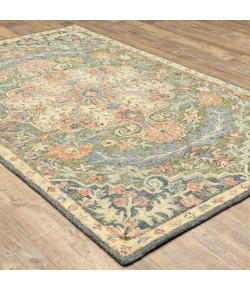 Oriental Weavers Alfresco 28401 Blue/ Green Area Rug 8 ft. X 10 ft. Rectangle