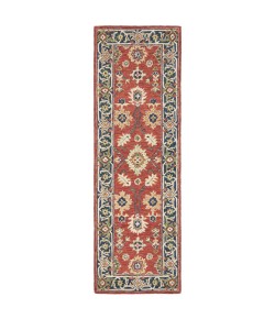 Oriental Weavers Alfresco 28404 Red/ Blue Area Rug 2 ft. 6 in. X 8 ft. Runner