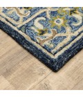 Oriental Weavers Area Rug Alfresco 28405 Navy 5' X  8'