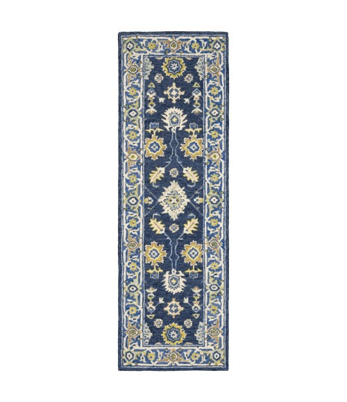 Oriental Weavers Area Rug Alfresco 28405 Navy 8' X 10'