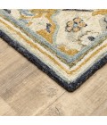 Oriental Weavers Area Rug Alfresco 28406 Blue 3' 6" X  5' 6"