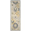 Oriental Weavers Alfresco 28406 Blue/ Gold Area Rug 2 ft. 6 in. X 8 ft. Runner