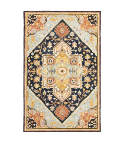 Oriental Weavers Alfresco 28408 Navy/ Rust Area Rug 8 ft. X 10 ft. Rectangle