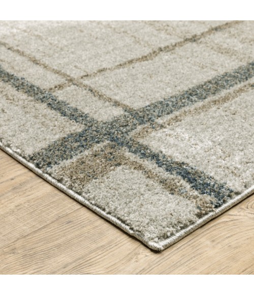 Alton Area Rug Oriental Weavers Area Rug Alton 501Z9 Beige 3' 3" X 5'