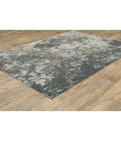 Alton Area Rug Oriental Weavers Area Rug Alton 531L9 Blue 5' 3" X 7' 6"