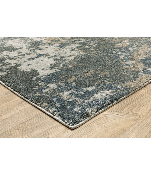 Alton Area Rug Oriental Weavers Area Rug Alton 531L9 Blue 5' 3" X 7' 6"