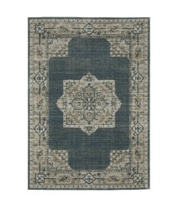 Oriental Weavers Alton 5501B Blue/ Beige Area Rug 2 ft. 3 in. X 7 ft. 6 in. Runner