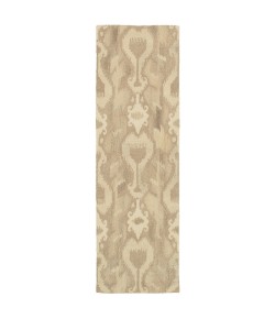 Oriental Weavers Anastasia 68004 Ivory/ Sand Area Rug 2 ft. 6 in. X 8 ft. 0 in. Runner