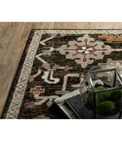 Oriental Weavers Andorra Rug Oriental Weavers ANDORRA 2396B Brown 3' 3X5' 2