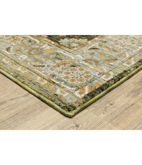 Oriental Weavers Andorra Rug Oriental Weavers ANDORRA 2417B Green 1'10X3' 2