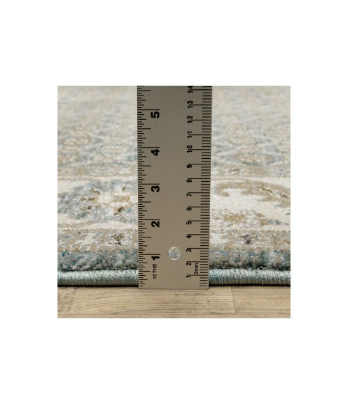 Oriental Weavers Andorra Rug Oriental Weavers ANDORRA 2429a Blue/Ivory Rug 2' 3X8'