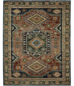 Oriental Weavers Andorra 2442A Blue/ Multi 3 Ft. 3 In. X 5 Ft. 2 In. Rectangle Rug
