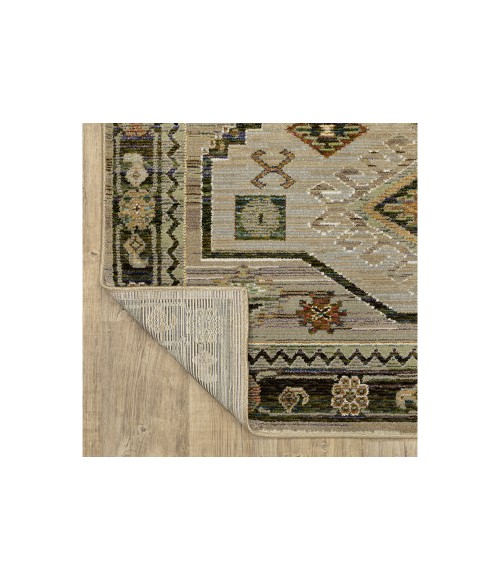 Oriental Weavers ANDORRA 2442D Green 3' 3X5' 2