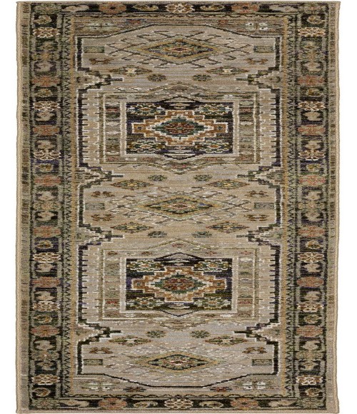 Oriental Weavers ANDORRA 2442D Green 3' 3X5' 2