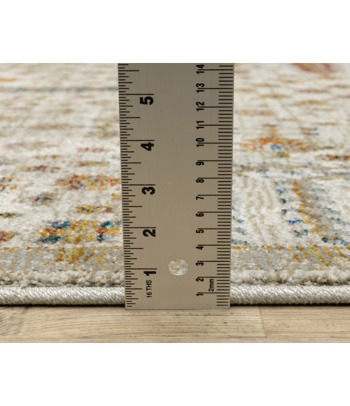 Oriental Weavers Andorra Rug Oriental Weavers ANDORRA 2449b Ivory/Multi Rug 2'3X8'