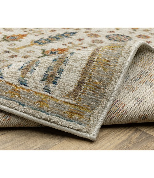 Oriental Weavers Andorra Rug Oriental Weavers ANDORRA 2449b Ivory/Multi Rug 2'3X8'