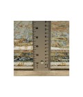 Oriental Weavers ANDORRA 2451b Ivory/Blue Rug 2' 3X8'