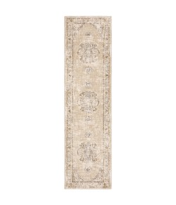 Oriental Weavers Andorra 303D0 Beige/ Ivory Area Rug 2 ft. 3 in. X 8 ft. 0 in. Runner