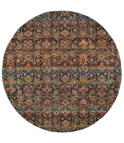 Oriental Weavers Andorra 6836C Multi/ Blue Area Rug 3 ft. 3 in. X 5 ft. 2 in. Rectangle