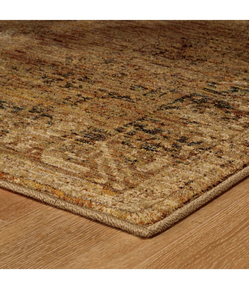 Oriental Weavers Area Rug Andorra 6845D Gold 10' 0" X 13' 2"