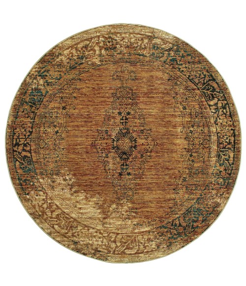 Oriental Weavers Area Rug Andorra 6845D Gold 1'10" X  3' 2"