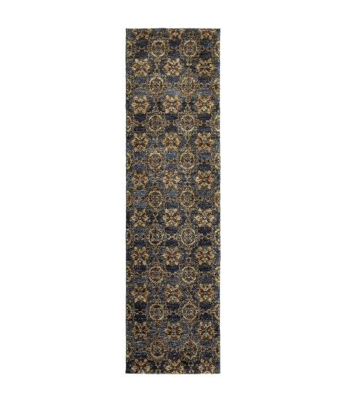 Oriental Weavers Area Rug Andorra 6883C Blue 2' 6" X 12' 0" Runner