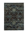 Andorra Area Rug Oriental Weavers Area Rug Andorra 7124A Navy 10' 0" X 13' 2"