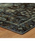 Andorra Area Rug Oriental Weavers Area Rug Andorra 7124A Navy 2' 3" X 8' 0" Runner