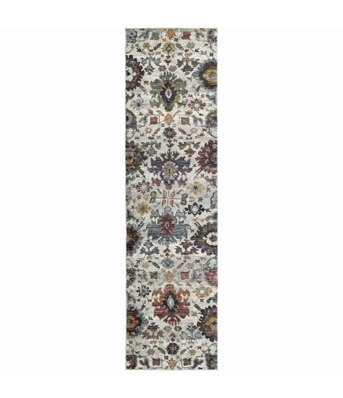 Oriental Weavers Area Rug Andorra 7129A Stone 1'10" X  3' 2"