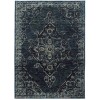 Oriental Weavers Andorra 7135F Blue/ Blue Area Rug 5 ft. 3 in. X 7 ft. 3 in. Rectangle