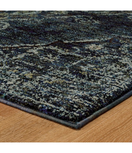 Oriental Weavers Area Rug Andorra 7135F Blue 5' 3" X  7' 3"