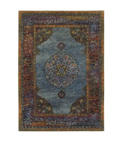 Oriental Weavers Andorra 7139A Blue/ Multi Area Rug 10 ft. 0 in. X 13 ft. 2 in. Rectangle