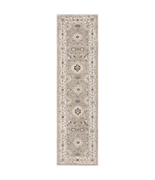 Andorra Area Rug Oriental Weavers Area Rug Andorra 8930L Beige 2' 6" X 12' 0" Runner