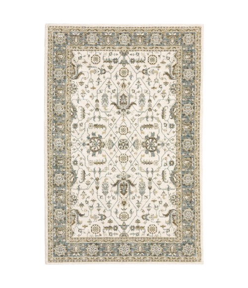 Andorra Area Rug Oriental Weavers Area Rug Andorra 9537P Ivory 10' 0" X 13' 2"