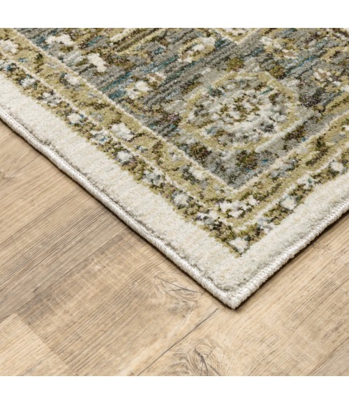 Andorra Area Rug Oriental Weavers Area Rug Andorra 9537P Ivory 10' 0" X 13' 2"